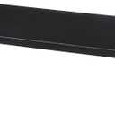 Amazon Basics Rectangular Wood Monitor Stand, Computer Riser, Black