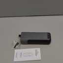 Tire Inflator Portable Air Compressor, 1 Min Fast Inflation Cordless Bike Pump with Digital Pressure Gauge LED Light, 150 PSI Electric Air Pump for Car Tires, Bicycle, Motorcycle, Ball (Grey)