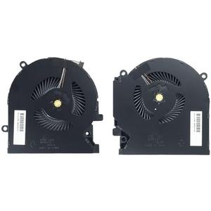 LAOKOEN New Cooling Fans for HP OMEN 15-ek 15-en GTX1650Ti Series DC5V Fan 15-ek0018tx 0015tx 15-en0008nv 15-en0001nx 15-en0019ur TPN-Q236 Q238 Laptop,(NOT for RTX2060 RTX3060 RTX3070 GTX1660Ti)