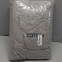 SONORO KATE 100% Egyptian Cotton Sheets - 800 Thread Count, 5-Star Hotel Sateen Weave Bed Sheets, Cooling, Soft & Breathable Bed Sheets Set, Fits 16" Deep Pocket - 4 PC (Grey,Queen)