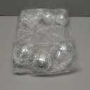 AceOrbit 9pcs Disco Ball Picks – Sun Catcher Mirror Ornaments with 3 Sizes for Floral Arrangements, Retro Silver Reflective 70s Decor, Home Decor, &Party Centerpieces