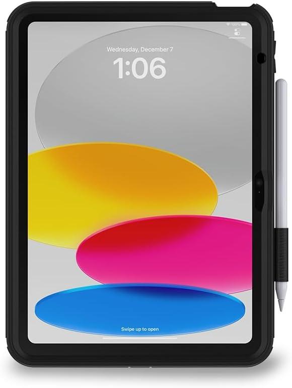 OtterBox - Defender Series iPad Case for 10th Gen - Protective Tablet Case, Slim & Sleek Design (Black)
