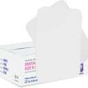 LA MIERE 1000P Disposable Tray Liners, Dental Tray Covers for Size B, Medical Tray Paper, Single Use Paper Sheets, White