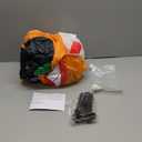 5FT Long Halloween Inflatable Decoration Jester Poker with Black Cat, Pumpkin, Bat, LED Lights Blow Up Halloween Yard Decorations for Outdoor Garden Lawn & Indoor Party Decor (Halloween-02)