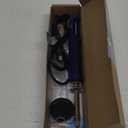 K KERNOWO 929D-V Electric Desoldering Soldering Iron Sucker  Desoldering Pump Tool with 1.0mm & 1.2mm Nozzles, Desoldering Gun with Wick & Cleaning Pin for Through-Hole Solder Removal (Blue)