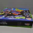 SpringFlower 2 Bow and Arrow Sets with LED Light-up,2 Foam Dart Guns for Kids 5 6 7 8 9 10+ Years Old, Archery Set with Standing Target for Boys & Girl, Ideal Gift (Blue)