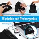 Stocking Stuffers Gifts for Men, LED Bluetooth Beanie Hat, Christmas Birthday Gifts for Men Dad Him Husband Grandpa, White Elephant Gifts for Adults, Camping Hiking Accessories Cool Gadgets