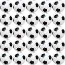 Oleitodh 60 Pcs Mini Soccer Stress Balls Soccer Party Favor 2.5'' Inch Mini Foam Sports Ball Squeeze Ball Kids Adults Anxiety Stress Relief for School Carnival Reward Party Bag Gift Fillers