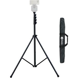 XbotGo Update T4 Tripod for Soccer/Basketball Games Recording: Up to 13 Feet, Extra Quick-Release Mount, Storage Bag, Non-Slip Feet, Wind Resistant, 1/4 Screw Compatible with Most DSLR Cameras
