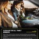 Cabin Air Filter w/Activated Carbon for Toyota Camry, Corolla, RAV4, Highlander, Lexus RX350, NX300, GX460, Subaru Legacy, Outback, Jaguar F-Pace, Land Rover Discovery, Range Rover and More