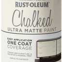 Rust-Oleum Chiffon Cream Chalked All-in-One Ultra Matte Paint | One Coat Coverage | No Primer, Sanding, Or Topcoat Needed | Easy Clean Up | Made in USA | 30 OZ