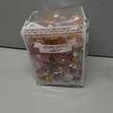 Christmas Ornaments Ball Set-Shatterproof Clear Plastic Decorative Baubles for Xmas Tree House Holiday Wedding Party Decoration,20cs Rose Gold (Style 4)