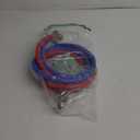 Eastman PVC-Wrapped Braided Washing Machine Hoses With Elbows, 3/4 Inch FHT x 3/4 Inch FHT Connection, 6 Foot PVC Covered Stainless Steel Hoses, 41180