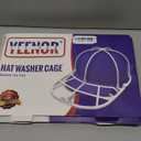 Ultimate Hat Saver - Baseball Cap Washer for Washing Machine - Safeguards, Restores Freshness with Effortless Cleaning - Custom-Fit Design Ensures Hat Retention hat washerr 