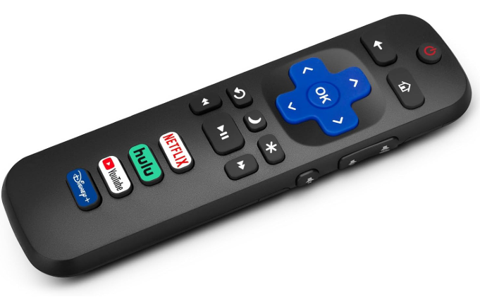 (Pack of 4) Replacement Remote Control Only for Roku TV, Compatible for TCL Roku/Hisense Roku/Onn Roku/Sharp Roku/Element Roku/Westinghouse Roku/Philips Roku Smart TVs (Not for Roku Stick and Box)