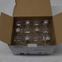 12 Pack Dimmable LED Edison Bulbs 40W Equivalent,4 Watt Filament Bulb,3000K Warm White ST19 Light Bulb,450LM E26 Vintage for Ceiling Fixtures