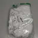 Christmas Sequin Tree Skirt, White Soft Thick with Silver Snowflakes Decorations for 4FT 7FT 8FT 12FT Xmas Tree - Holiday Party Decor