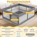 Baby Playpen 79x71 Inch Extra Large Play Yard for Babies and Toddlers