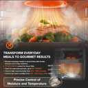 Nuwave Combi Steam Oven, Non-Toxic Stainless Steel Multi-Cooker with Air Fry, Sous Vide, Toast & More, 50-450F Precision, 120 Presets, Moisture Control, Programmable, Easy to Clean, 16 quarts