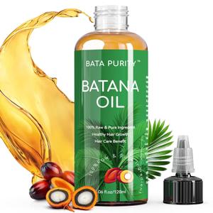 Batana Oil for Hair Growth  Pure and Natural Raw Batana Oil from Honduras, Organic Care for Hair Treatment & Skin, Deeply Nourishing Scalp Thickness 4.06 FL OZ/120ML