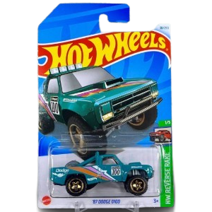 Hot Wheels ‘87 Dodge D100 (HW Reverse Rake) 1:64 Scale Diecast Model Car, Hot Wheels '70 Plymouth Superbird, HW Art Cars 7/10 [Yellow] 87/250, Hot Wheels 2022 - Audi RS E-TRON GT, Pack of 3