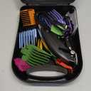 Wahl Home Haircutting Corded Clipper Kit with Adjustable Taper Lever, and 10 Color Coded Guards for Easy Clipping & Trimming - Model 79722 (20 Piece Set)