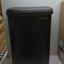 SONGMICS Kitchen Trash Can, 21 Gallon (80 L) Stainless Steel Garbage Can, with Stay-Open Lid and Step-on Pedal, Soft Closure, Tall, Large and Space-Saving, Black ULTB534B01