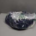 H.VERSAILTEX Armless Futon Cover Stretch Sofa Bed Slipcover Protector Elastic Feature Rich Textured High Spandex Small Checks Jacquard Fabric Futon Cover, Machine Washable, Navy