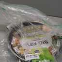 Non Stick Frying Pans Hybrid Ceramic With Lid, 12 Inch Tri-Ply Stainless Steel Skillet, Non-Toxic, PFAS/PFOA/PTFE Free, Metal Utensil Safe, Dishwasher & Oven Safe,Upgraded Version