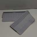 Silicone Sink Edge Protectors - Multifunction Accessories, Splash Guard & Draining Mat for Kitchen, Bathroom Sink, Steel, Granite, Quartz Countertops (Gray, 4 * 30in)