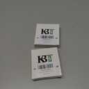 2 x KBT 4 Pack LiFePO4 Phosphate Lithium CR123A with Charger, 3V 500mAh Rechargeable Battery for Flashlight, Headlights,Digital Cameras