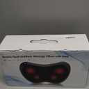 Shiatsu Neck and Back Massager with Heat - Deep Tissue Massage Pillow for Neck, Back & Shoulders Pain Relief, Ergonomic Design Electric Massager for Home, Car, Office Use, Gray