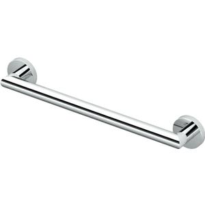 Gatco 962 Glam 18" L Grab Bar, Chrome/ADA Compliant Stainless Steel Safety Grab Bar for Bathroom