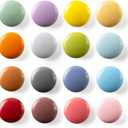 16/9-Piece Cute Colorful Fridge Magnets  Glossy & Matte Finish Refrigerator Magnets for Whiteboard, Locker, Kitchen, Office  Strong Decorative Magnetic Stickers (16 Colors, Multi-Pack)