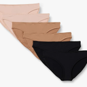 Amazon Essentials Women's Peached Microfiber Bikini Panty
(F, Small)