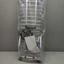 Panana Shopping Carts Folding Cart Foldable Shop Truck Heavy Duty Hand Truck 35Ltr Foldable Shopping Grocery 2 Wheels Cart Steel Grocery Hard Wearing Easy Storage (2wheels)