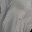 French Toast Girls' Fitted Wrinkle-Resistant Long Sleeve Oxford Shirt (10, White)