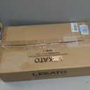 Guitar Pedal Board, LEKATO Pedal Board 19.7"x10"x2.4", Effects Pedalboard with Compartment for Power Supply, Carry Bag and Mounting Tape