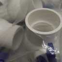 10 Pack 1" PVC Ball Valve, SCH40 Slip PVC Water Pipe Shut-Off Valve 1inch, Socket Full Flow Port Plastic Control Valve for Swimming Pool, Sprinkler Lines, Outdoor Plumbing, Irrigation System