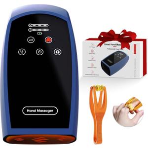Hand Massager with Compression & Heating - Gifts for Women Mom Girlfriend,Birthday Gifts for Women Men(Blue) Hand Massager with Compression & Heating - Gifts for Women Mom Girlfriend,Birthday Gifts for Women Men(Blue)