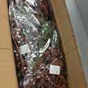 4Pcs 42" Brown Artificial Berry Stems, Realistic Faux Berry Branches & Floral Stems, Dusty Plum Burgundy Fake Stems for Vase Home Decoration, Dark Brown
