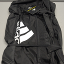 adidas Unisex Defender 4.0 Gym Duffel Bag for Men and Women, Black/White, Large (110L)