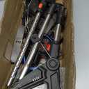 24V Cordless Weed Wacker with 2x4000mAh Batteries 8-inch Foldable