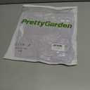 PRETTYGARDEN Women's 2025 Summer Crew Neck Short Sleeve Shirts Lace Going Out Sheer Mesh Crop Tops Dressy Casual Blouses (Red, M)