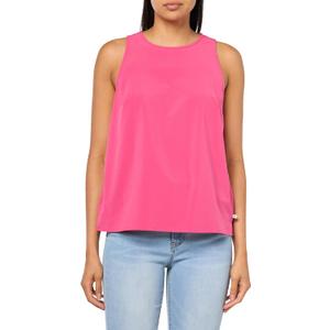 Eddie Bauer Women's Women's Petite Departure Crew Neck Tank (Pink, XS)