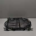 Garden Fence, 22 in(H) x 10.83 ft(L) Arched Rustproof Metal No Dig Fence Garden Fence Border, Ground Stake Animal Barrier Fence for Rabbit Dog, Outdoor Decor for Yard & Patio