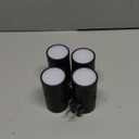 VOLISUN Night Lights Plug into Wall, Dimmable LED Nightlight with Dusk to Dawn Light Sensor, 0-100LM Adjustable Brightness, 3 Color Temperatures, Compact Size Black 4 Pack for Hallway,Bedroom,Bathroom