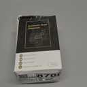 Automatic Soap Dispenser Liquid Touchless: 9oz Black Plastic - Rechargeable Electric Smart 3 Level Adjustable Auto Hand Soap Dispenser - Dish Bathroom Kitchen