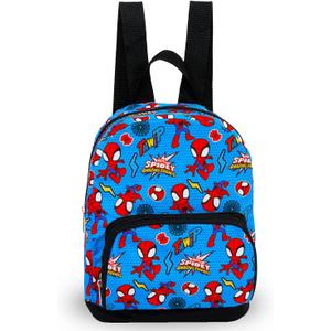 Title: Spiderman Mini Backpack - 10" Exclusive Woven Small Backpack with Front Pocket | Adjusts to Fit Adults, Teens, Boys, Kids