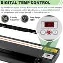 Digital Acrylic Plastic Bender 24" Acrylic Bending Machine with Spare Heating Wire, Plastic Bending Machine with Adjustable Length&Angle Acrylic Strip Bender Heater 110V (Black), Dina-453FBA